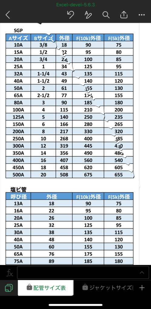 563-配管サイズ表